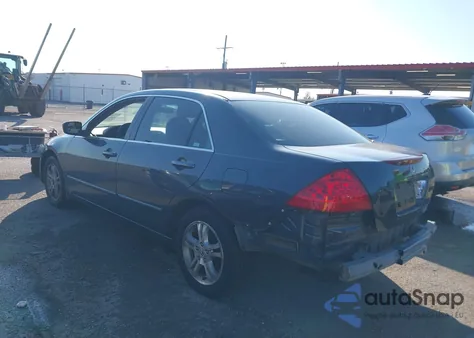 2006 Honda Accord 2.4 Se из США, поврежденный, VIN 1HGCM56396A097722